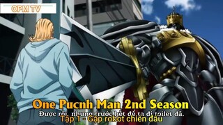 One Pucnh Man 2nd Season Tập 1 - Gặp robot chiến đấu
