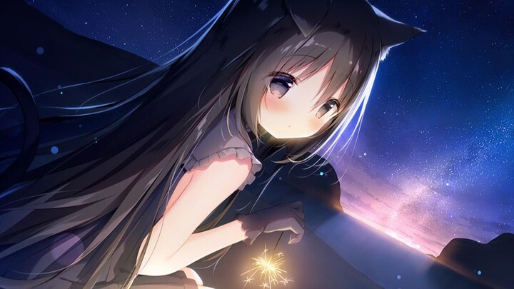 [Game Sharing PC] "Star Train and Shiro's Travel" I also want a cute cat girl like this!!!