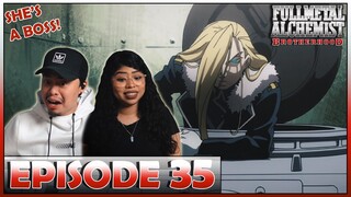 GENERAL ARMSTRONG! "The Shape of This Country" Fullmetal Alchemist Brotherhood Episode 35 Reaction