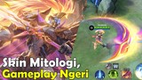 Skin Mitologi, Gameplay Ngeri || Review Skin Alpha Collector mobile legends