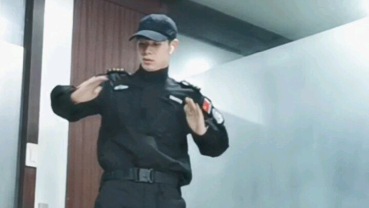 Secretly dancing during work hours