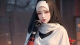 Tifa Lockhart AI Hijab Lookbook - Ch 2 - Final Fantasy VII Remake look alike