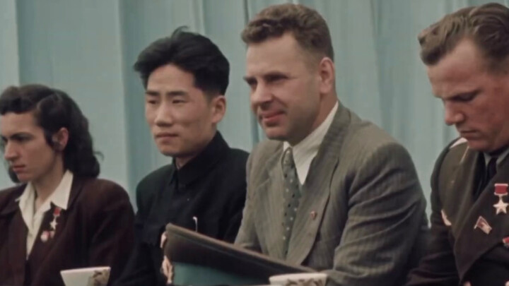 1950年毛岸英唯一存世影像
