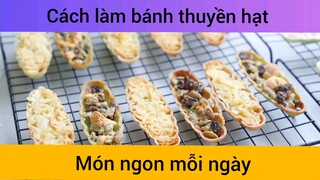 Cách làm bánh thuyền hạt