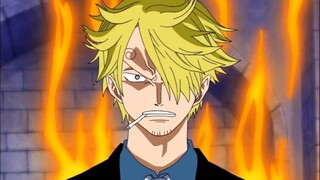 Sanji dùng dao đánh kẻ thù