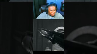Finding a “gun” in a horror game… #gaming #trending #shorts