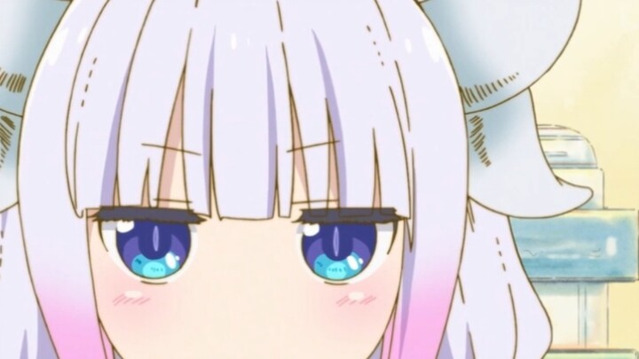 [Dragon Maid] Kanna: "Break up with Lord Thor quickly"!