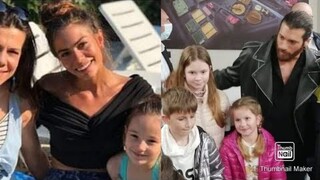 Can Yaman going the children place in Ukraine together with Demet Ozdemir children very happy