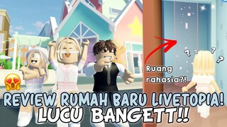 REVIEW CAKE HOUSE DI LIVETOPIA! 😱🍰 ADA RUANG RAHASIA NYA?!!😲 | ROBLOX INDONESIA 🇮🇩 |