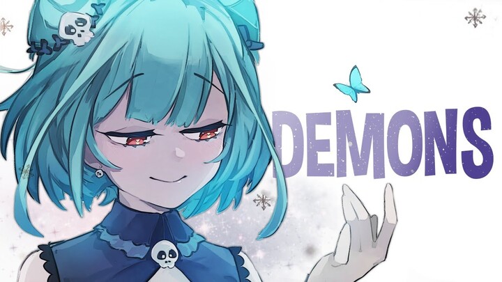 Nightcore - Demons (Female Version) (Lyrics)