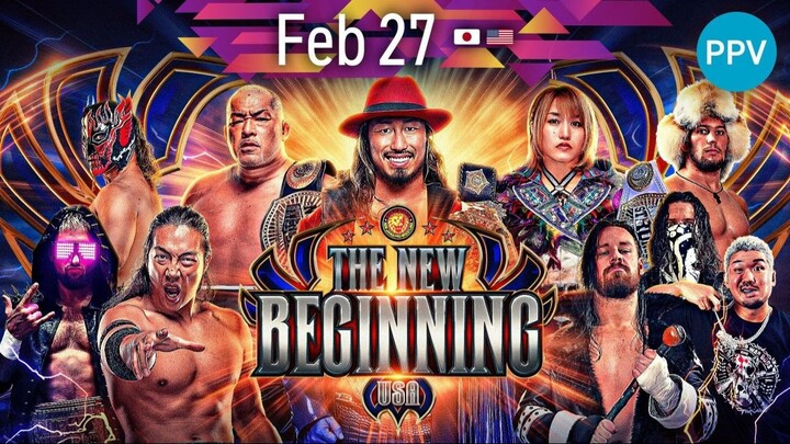 NJPW THE NEW BEGINNING USA 2026 - 27 February 2026