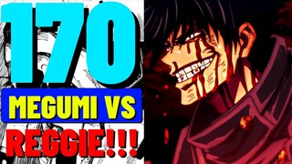 MEGUMI VS REGGIE! Jujutsu Kaisen Chapter 170 Review