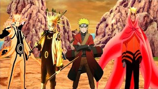 Naruto All  9 Transformations in 9 Minutes 1999 - 2021 4K HD