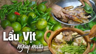 CÔ BA MIỀN TÂY ✅ LẨU VỊT NẤU ỚT HIỂM NGÀY MƯA LẠNH