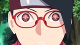 Sarada Copied Sakura's Move with Sharingan- Boruto: Naruto Next Generations