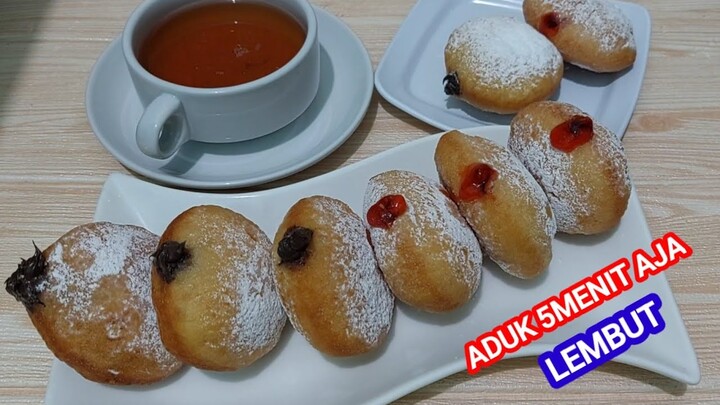 Empuk lembut // aduk 5menit pakai tangan saja BOMBOLONI KENTANG