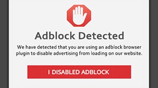 When a Website notices your Ad Blocker...