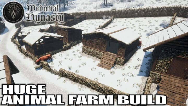 Best Way to Make Gates For Your Animals | Medieval Dynasty Gameplay | E70
