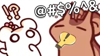 Ever since the big-tailed rat tied himself up with a cable tie, he is ready to put a light bulb in h