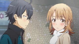 Isshiki menggunakan Hayama dengan jelas dan Hachiman secara diam-diam. Isshiki menggunakan trik ini 