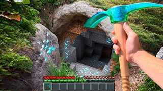 Minecraft in Real Life POV Realistic Minecraft meme 創世神第一人稱真人版 En La Vida Real