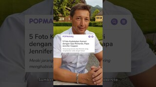 5 Foto Kedekatan Kamari dengan Opa Richardo, Papa Jennifer Coppen #kamari #jennifercoppen
