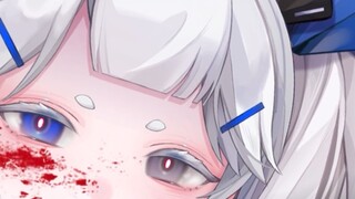 [Tampilan Model 2D Langsung | Pembantu Sampah SAKANA] Saya juga sangat mengantuk hari ini.