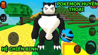 Thu Phục Pokemon LEGEND SNORLAX Bóng Đêm Hệ Chiến Binh - Minecraft Pixelmon Pokémon 3D Android Ios