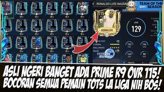 ADA R9 OVR 115!! FIX BOCORAN SEMUA PEMAIN LA LIGA EVENT TOTS FIFA MOBILE | FIFA MOBILE INDONESIA