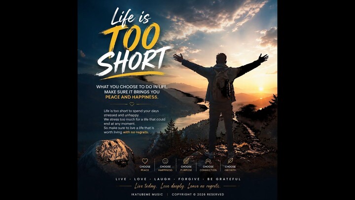 Life is too Short