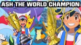Ash Become World Champion Moment X Edit !! Ash Win World Championship | Pokemon Journeys Episode 132