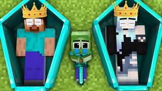 Monster School : Baby Zombie and Wolf Girl Become SuperHero - Minecraft Animation