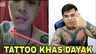 Rahasia dibalik tattoo BUNGA TERONG khas Dayak , tidak boleh sembarangan pakai || Prank Ome TV