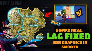 Fix lag Smooth Graphics 90fps Config New Hdr Graphics in Smooth 3mb only! 100% working in alpine map