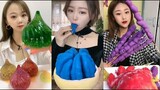 Thánh Ăn Đá Ăn Đá Lạnh Màu Sắc Hình Dạng Bất Thường Thú Vị - ASMR Ice Crunchy Eating sound#196