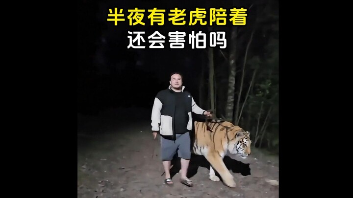 又它陪着走夜里，还怕遇到鬼吗？