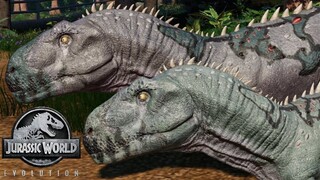 2 Arcovenator & 2 Paleo Carnotaurus Breakout & Fight - Jurassic World Evolution Mods (4K 60FPS)
