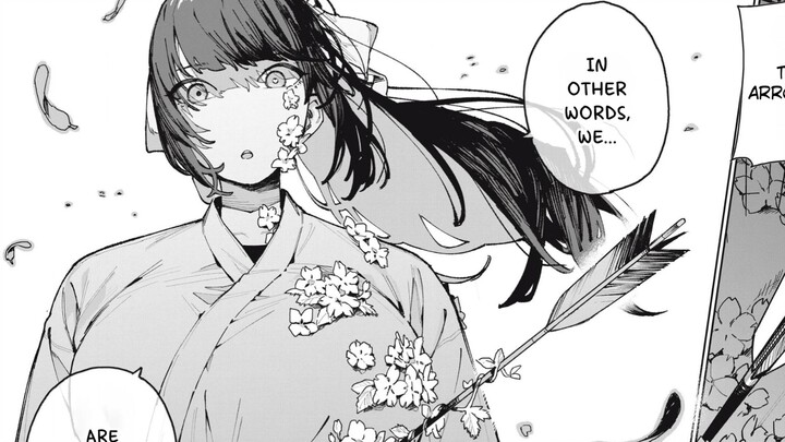 Cupid menembakkan panah yang mengenainya, dan sejak saat itu, dia mendapatkan gadis yang dimabuk cin