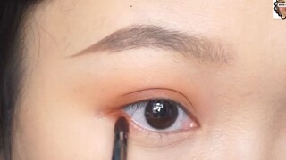 Makeup trang điểm màu cam cháy #beauty