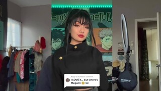 DIY Jujutsu Kaisen Uniform from Sweatshirt