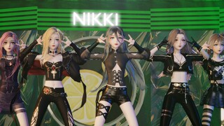 [ชายน์ นวลนวล MMD] เคยเห็นหน้าอบอุ่นๆ แบบนี้มั้ย? NIKKI เกิร์ลกรุ๊ป "ทอมบอย" สเตจแรก