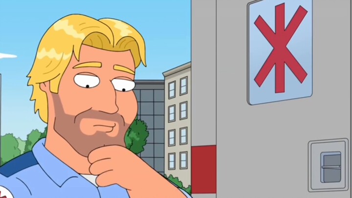 Family Guy: Pete loves the ladies' room, even if he gets beaten