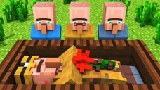 Zombie vs Villager Life : Teacher’s Childhood - Alien Being Minecraft Animation
