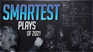 THE SMARTEST CS:GO PRO PLAYS OF 2021! (200IQ PLAYS!)