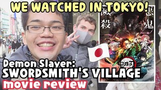 DEMON SLAYER SWORDSMITH'S VILLAGE MOVIE REVIEW (lite spoiler alert!)🇯🇵