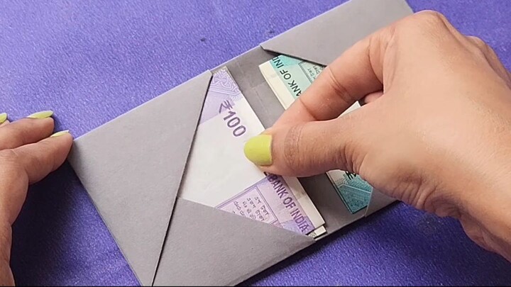 DIY Paper Wallet for Cards! 💳✨