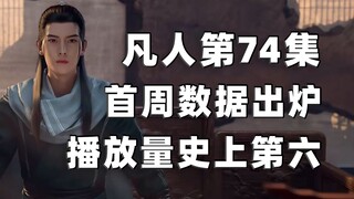 史上第六！《凡人修仙传》第74集这首周播放量，你还满意吗？