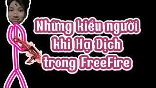 Những kiểu người khi Hạ Địch trong FreeFire | Chú Xám #shorts