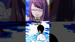Rize vs Reze - Tokyo Ghoul | Chainsaw Man