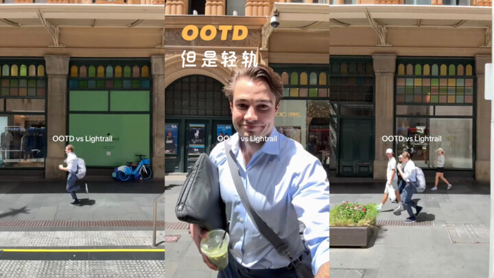 OOTD versi kereta ringan 🚈